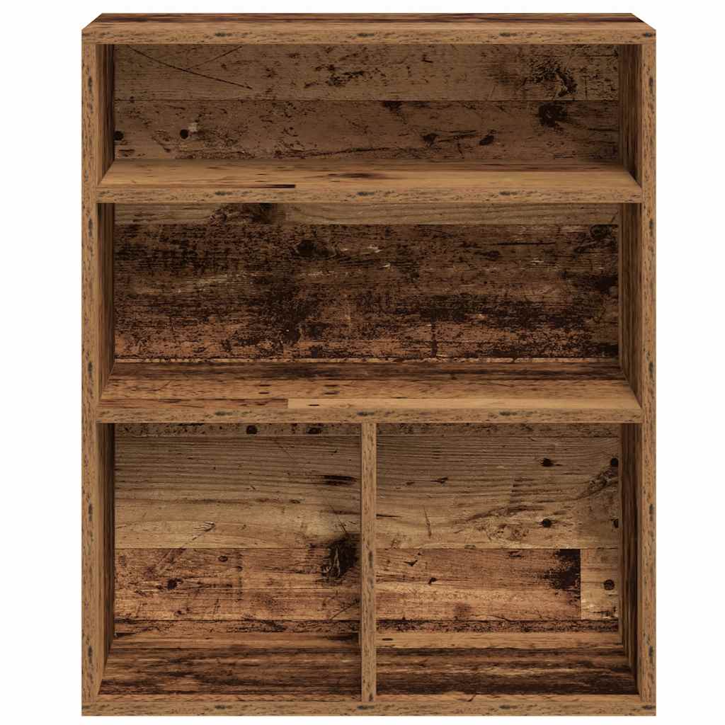 vidaXL Étagère à livres aspect bois de récupération 60x30x71,5 cm Bois d'ingénierie