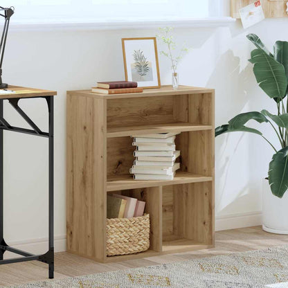 vidaXL Bücherregal Artisan-Eiche 60x30x71,5 cm Holzwerkstoff
