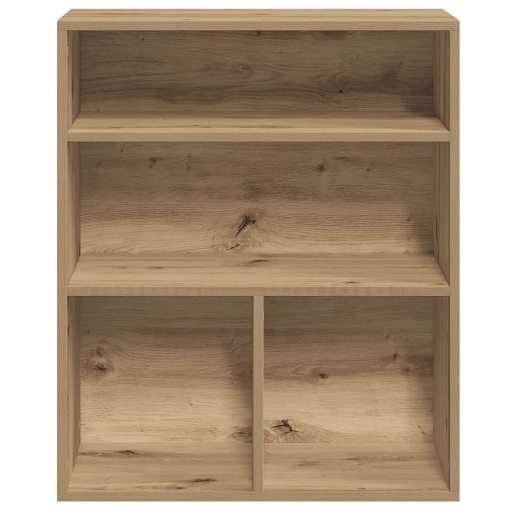 vidaXL Bücherregal Artisan-Eiche 60x30x71,5 cm Holzwerkstoff