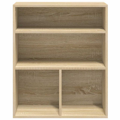 vidaXL Bücherregal Sonoma-Eiche 60x30x71,5 cm Holzwerkstoff