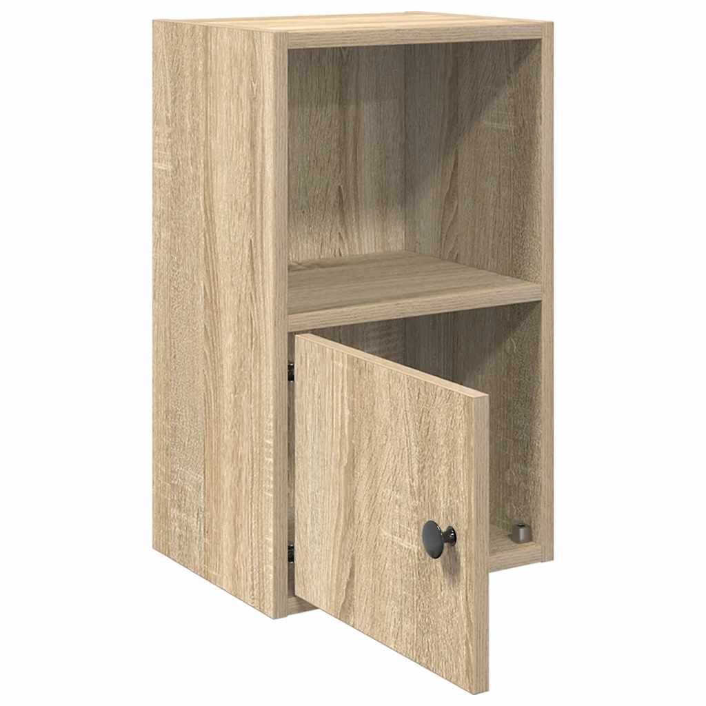 vidaXL Bücherregal Sonoma-Eiche 31x24x52 cm Holzwerkstoff