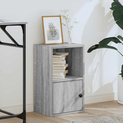 vidaXL Bücherregal Grau Sonoma 31x24x52 cm Holzwerkstoff