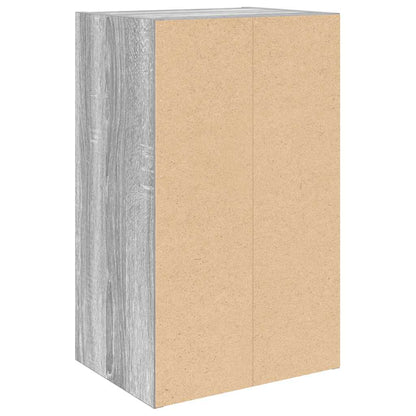 vidaXL Bücherregal Grau Sonoma 31x24x52 cm Holzwerkstoff