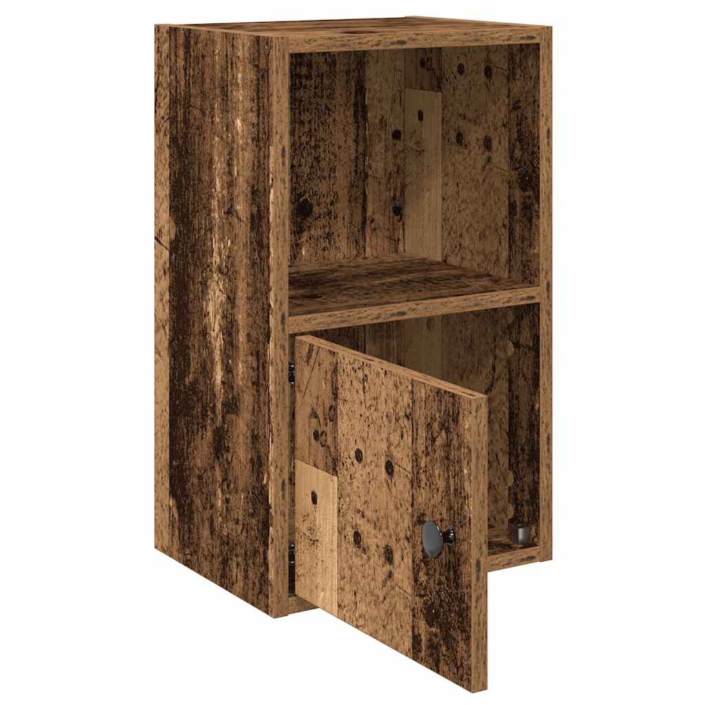 vidaXL Bücherregal Altholz-Optik 31x24x52 cm Holzwerkstoff