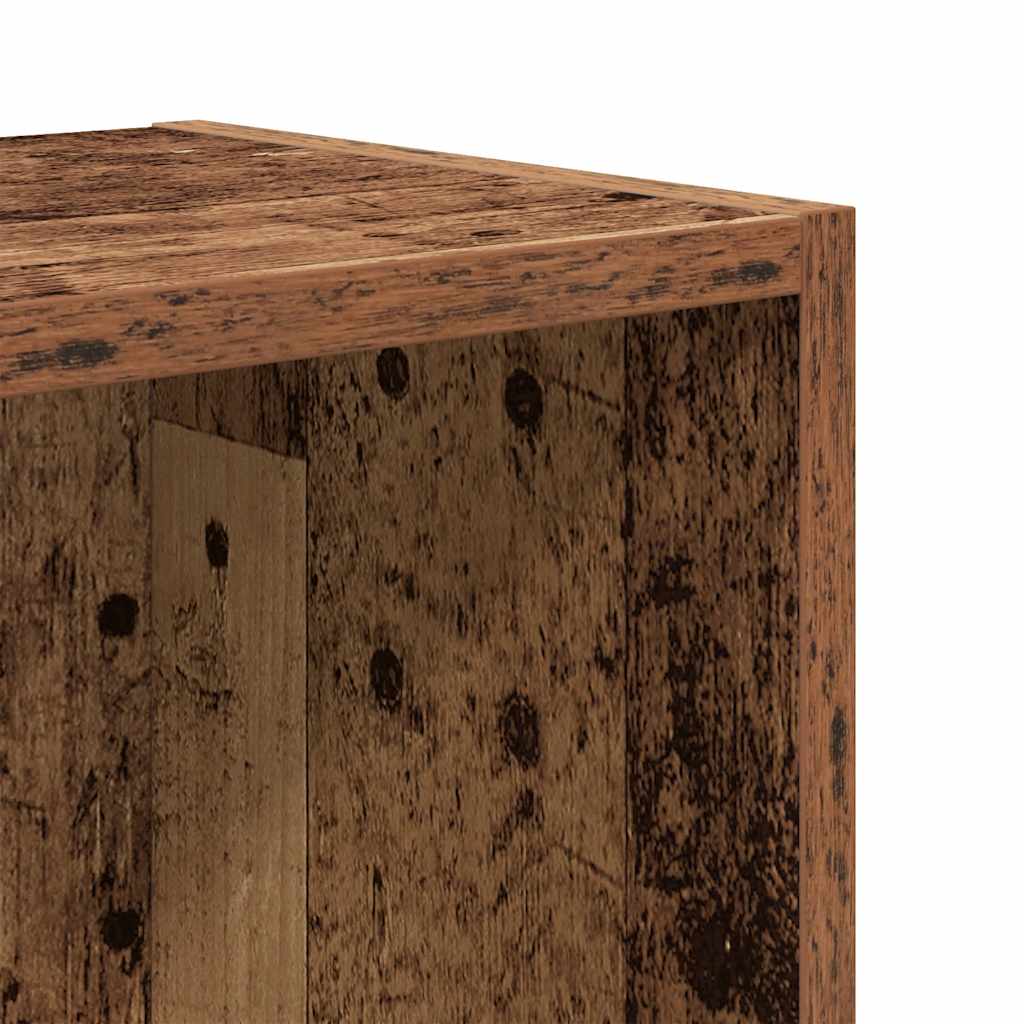vidaXL Bücherregal Altholz-Optik 31x24x52 cm Holzwerkstoff