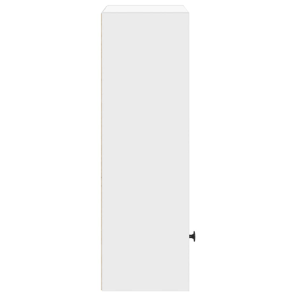 vidaXL Bücherregal Weiß 31x24x77 cm Holzwerkstoff