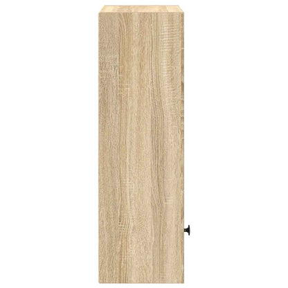 vidaXL Bücherregal Sonoma-Eiche 31x24x77 cm Holzwerkstoff