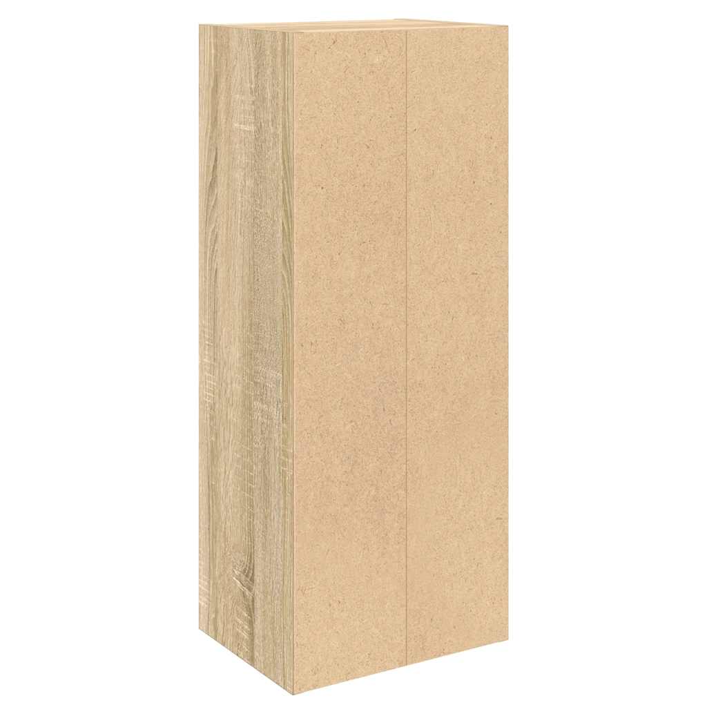 vidaXL Bücherregal Sonoma-Eiche 31x24x77 cm Holzwerkstoff