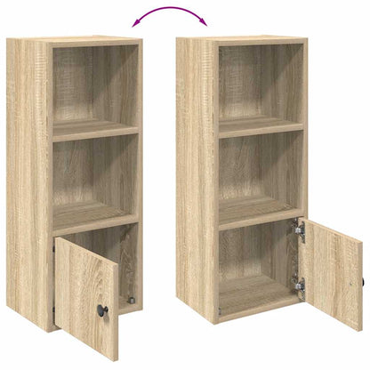 vidaXL Bücherregal Sonoma-Eiche 31x24x77 cm Holzwerkstoff