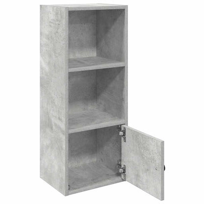 vidaXL Bibliothèque gris béton 31x24x77 cm bois d'ingénierie
