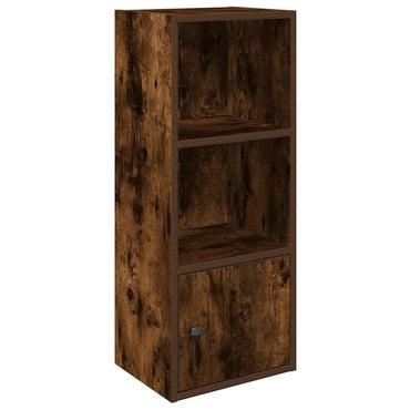 vidaXL Bücherregal Räuchereiche 31x24x77 cm Holzwerkstoff