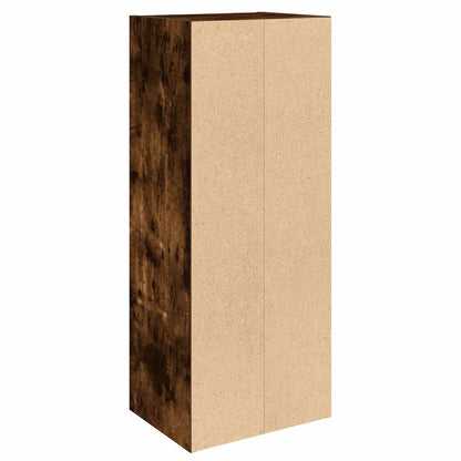 vidaXL Bücherregal Räuchereiche 31x24x77 cm Holzwerkstoff