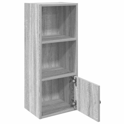 vidaXL Bibliothèque gris Sonoma 31x24x77 cm Bois d'ingénierie