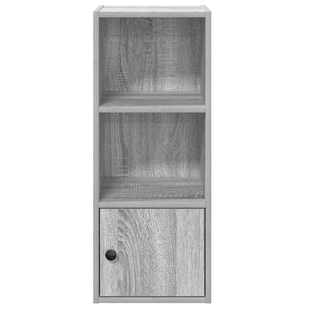 vidaXL Bibliothèque gris Sonoma 31x24x77 cm Bois d'ingénierie