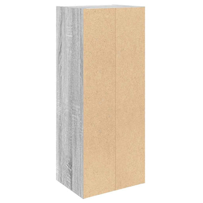 vidaXL Bibliothèque gris Sonoma 31x24x77 cm Bois d'ingénierie