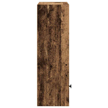 vidaXL Bücherregal Altholz-Optik 31x24x77 cm Holzwerkstoff