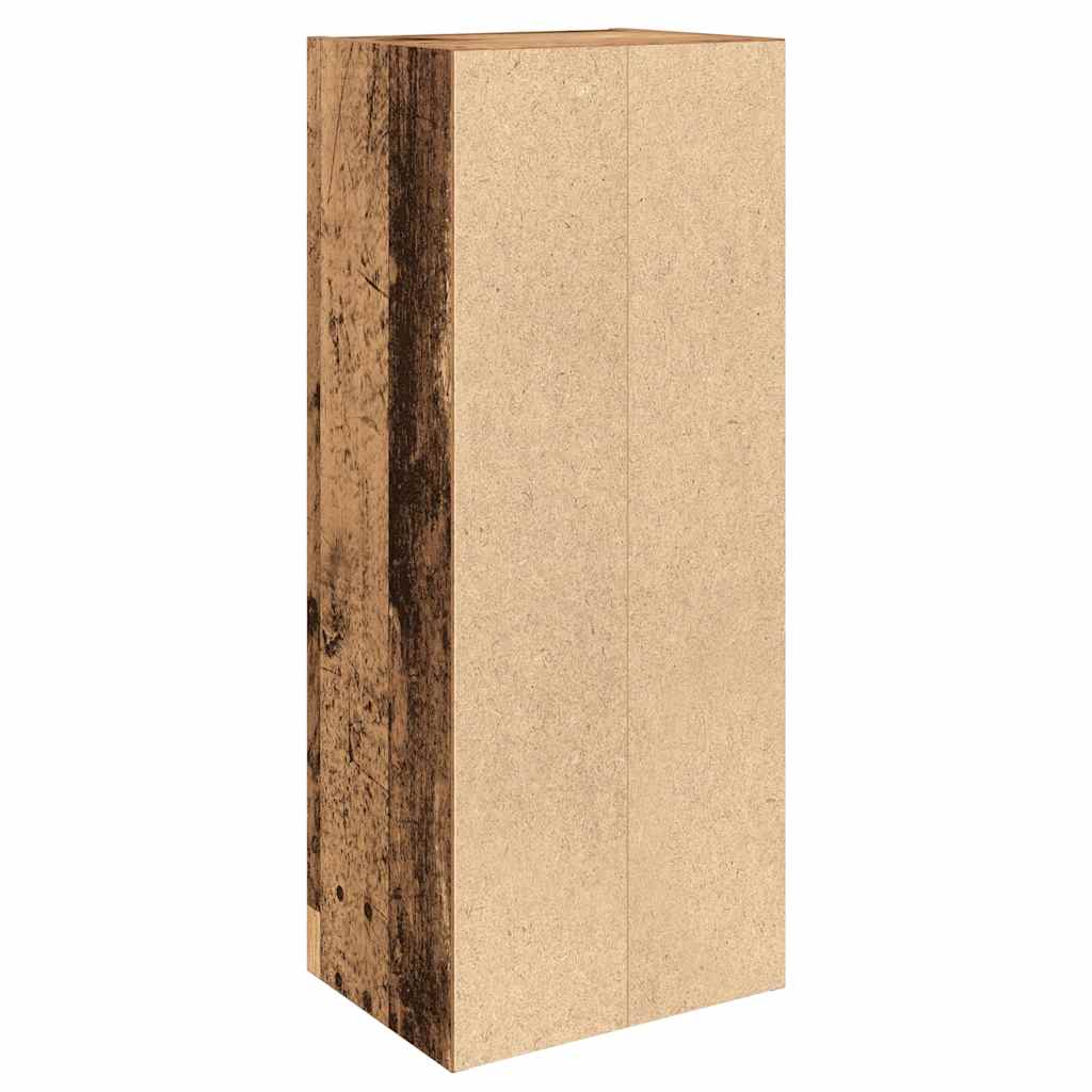 vidaXL Bücherregal Altholz-Optik 31x24x77 cm Holzwerkstoff