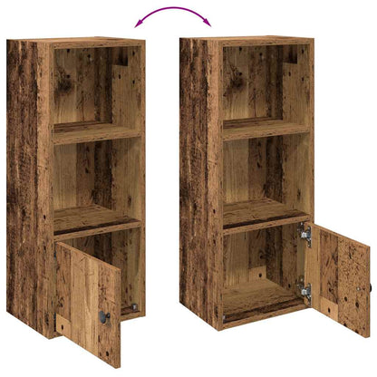 vidaXL Bücherregal Altholz-Optik 31x24x77 cm Holzwerkstoff