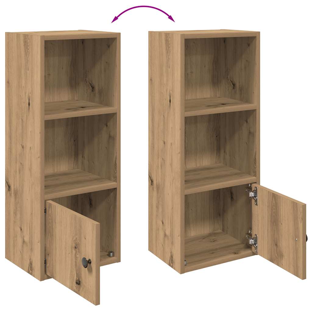 vidaXL Bibliothèque Chêne Artisan 31x24x77 cm Bois d'ingénierie