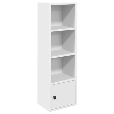 vidaXL Bücherregal Weiß 31x24x102 cm Holzwerkstoff