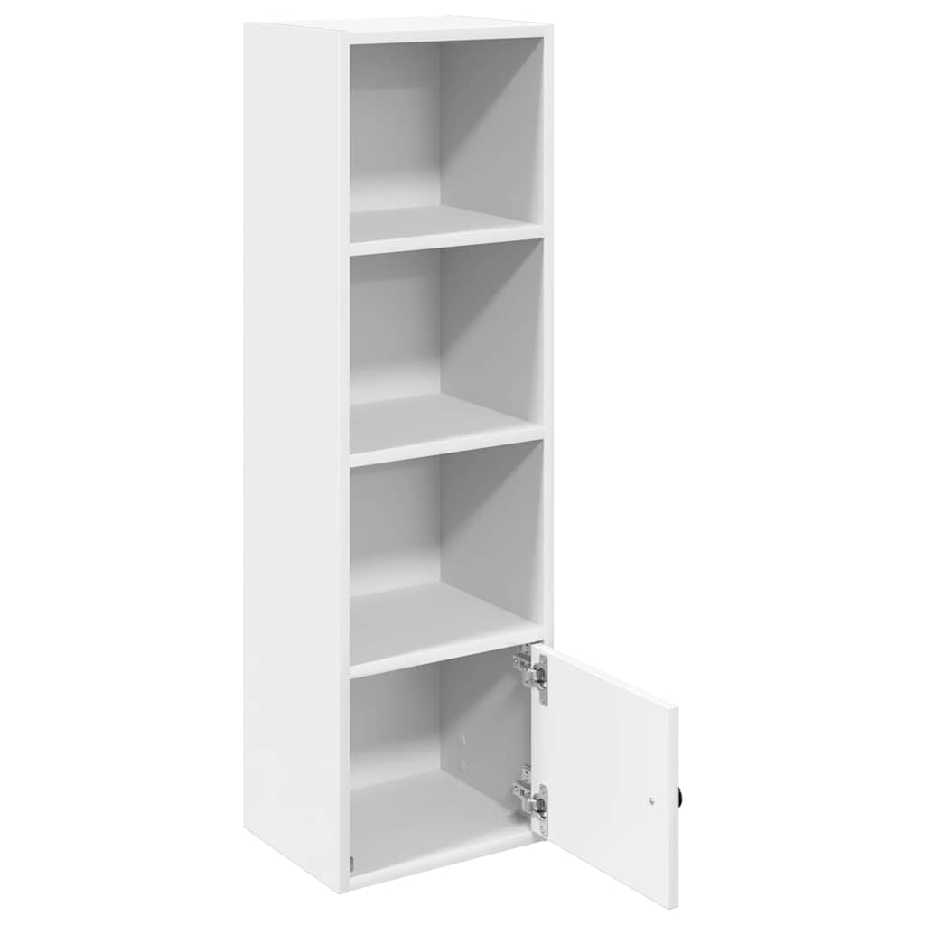 vidaXL Bücherregal Weiß 31x24x102 cm Holzwerkstoff