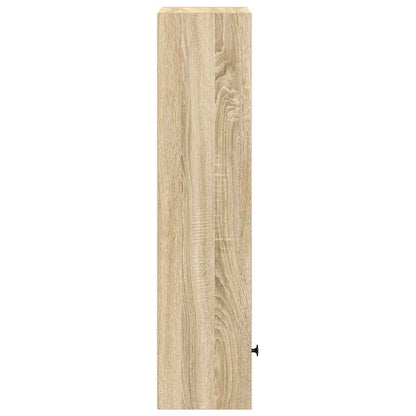 vidaXL Bücherregal Sonoma-Eiche 31x24x102 cm Holzwerkstoff