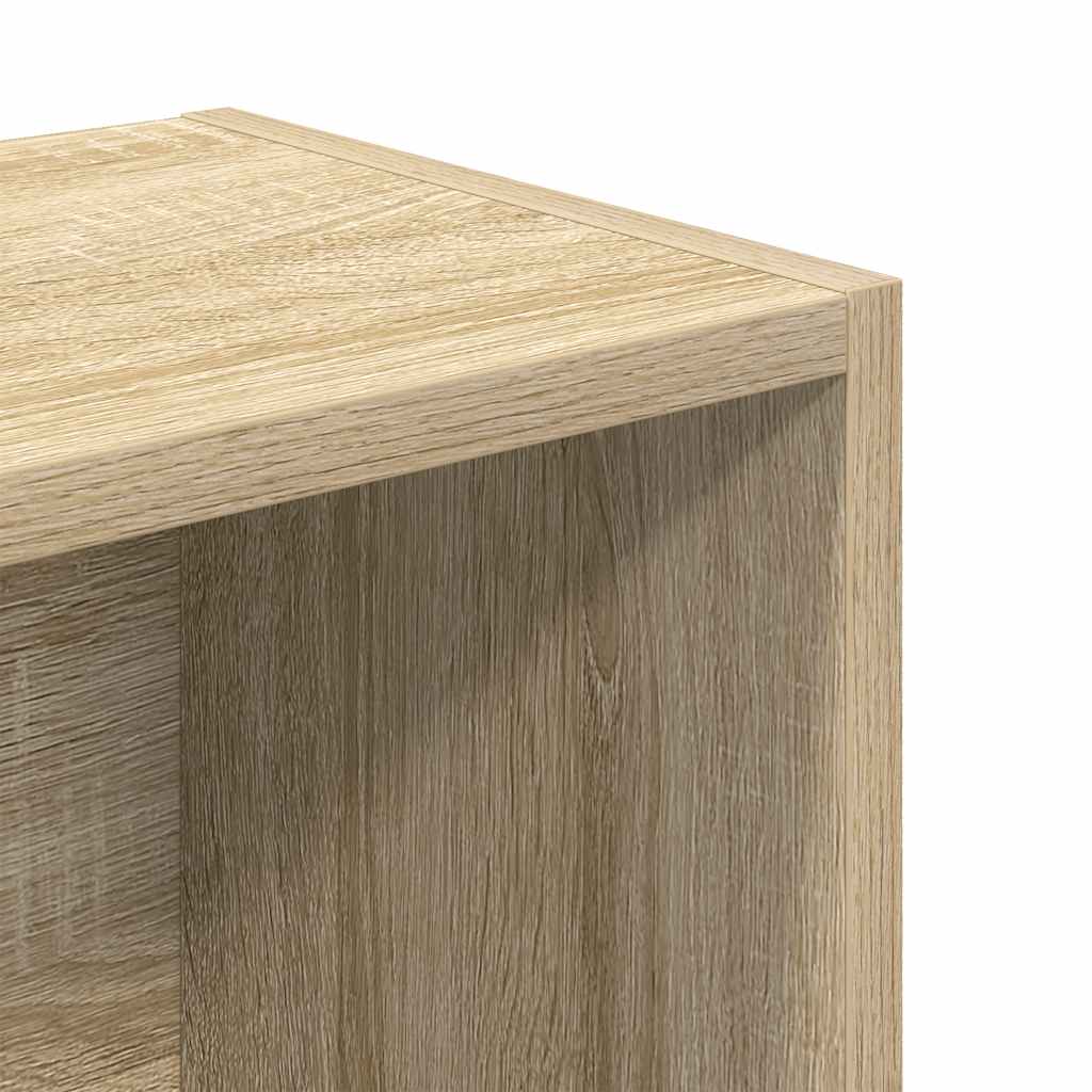 vidaXL Bücherregal Sonoma-Eiche 31x24x102 cm Holzwerkstoff