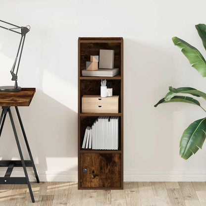 vidaXL Bibliothèque Chêne fumé 31x24x102 cm Bois d'ingénierie