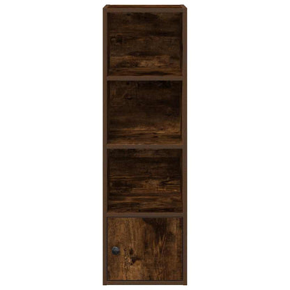 vidaXL Bibliothèque Chêne fumé 31x24x102 cm Bois d'ingénierie
