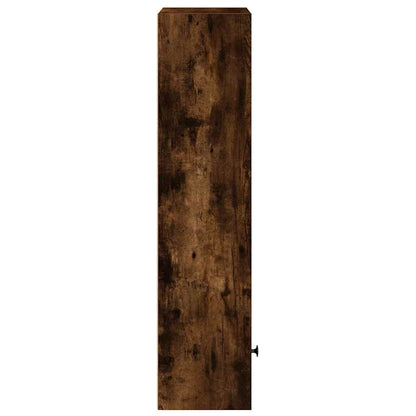 vidaXL Bibliothèque Chêne fumé 31x24x102 cm Bois d'ingénierie