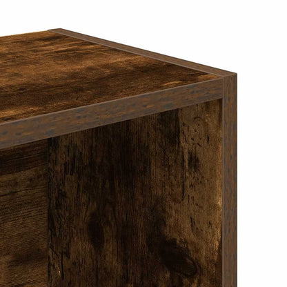vidaXL Bibliothèque Chêne fumé 31x24x102 cm Bois d'ingénierie