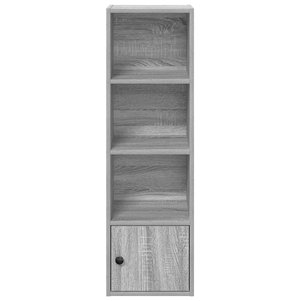 vidaXL Bücherregal Grau Sonoma 31x24x102 cm Holzwerkstoff