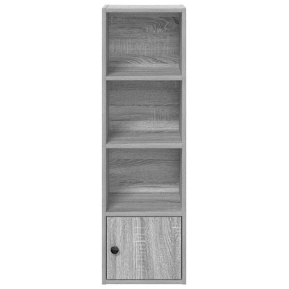 vidaXL Bücherregal Grau Sonoma 31x24x102 cm Holzwerkstoff