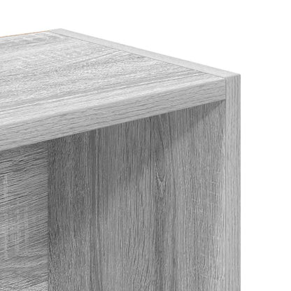 vidaXL Bücherregal Grau Sonoma 31x24x102 cm Holzwerkstoff