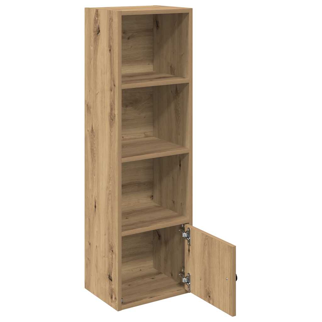 vidaXL Bücherregal Artisan-Eiche 31x24x102 cm Holzwerkstoff