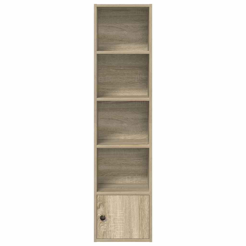 vidaXL Bibliothèque chêne sonoma 31x24x127 cm bois d'ingénierie