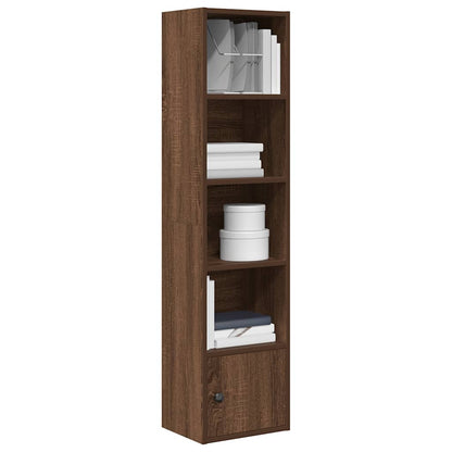 vidaXL Bibliothèque aspect chêne marron 31x24x127 cm Bois d'ingénierie