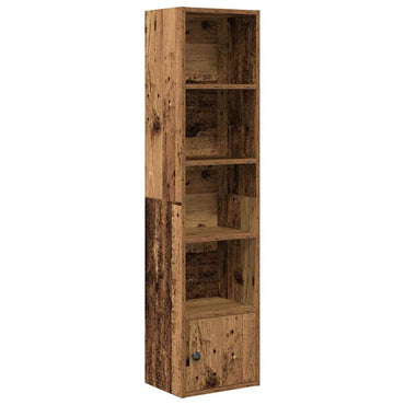 vidaXL Étagère à livres aspect bois de récupération 31x24x127 cm Bois d'ingénierie