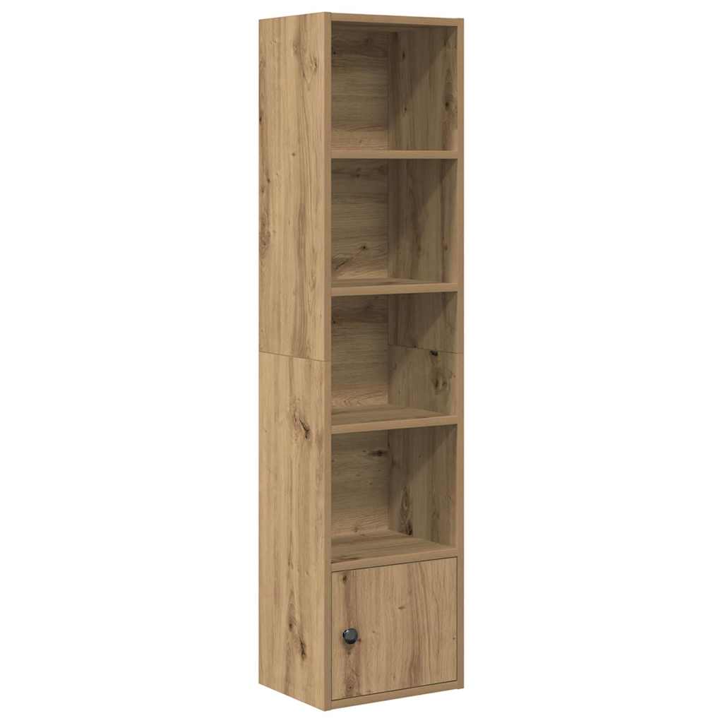 vidaXL Bücherregal Artisan-Eiche 31x24x127 cm Holzwerkstoff
