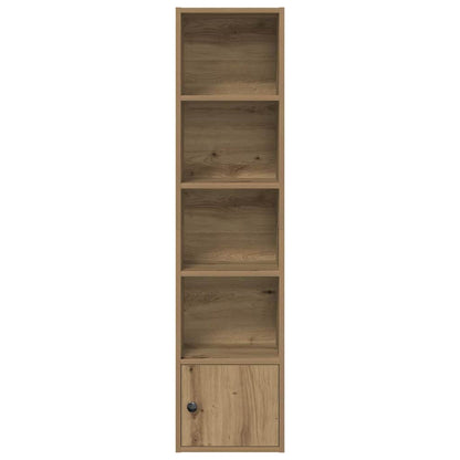 vidaXL Bücherregal Artisan-Eiche 31x24x127 cm Holzwerkstoff