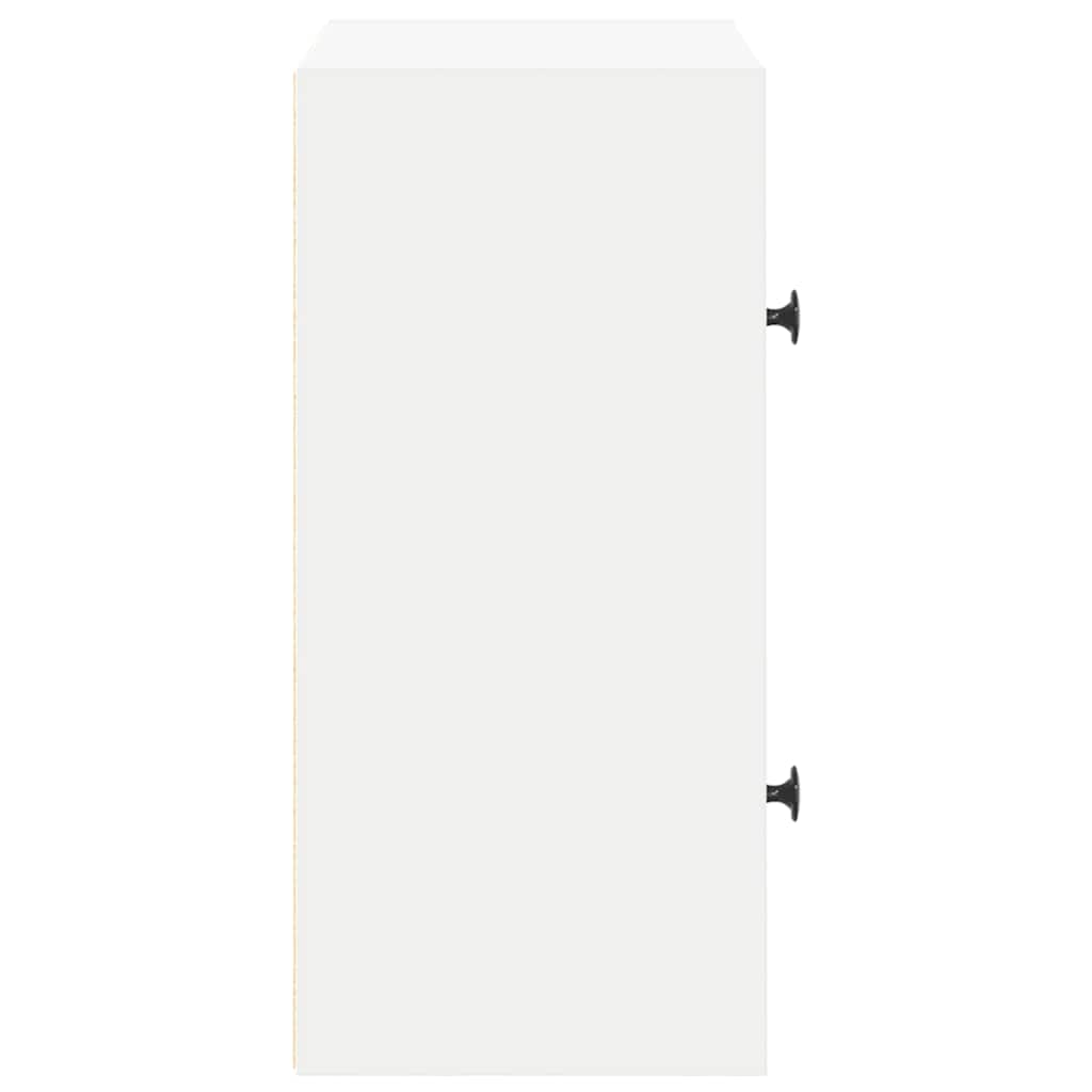 vidaXL Bücherregal Weiß 40x24x52 cm Holzwerkstoff