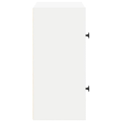 vidaXL Bücherregal Weiß 40x24x52 cm Holzwerkstoff