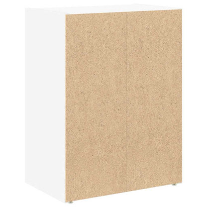 vidaXL Bücherregal Weiß 40x24x52 cm Holzwerkstoff