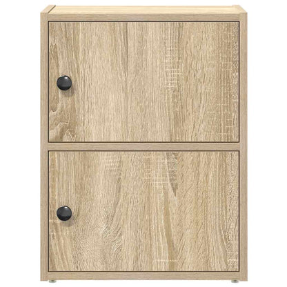 vidaXL Bücherregal Sonoma-Eiche 40x24x52 cm Holzwerkstoff