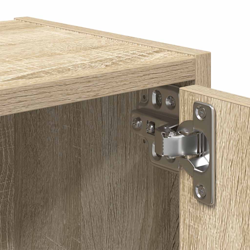 vidaXL Bücherregal Sonoma-Eiche 40x24x52 cm Holzwerkstoff