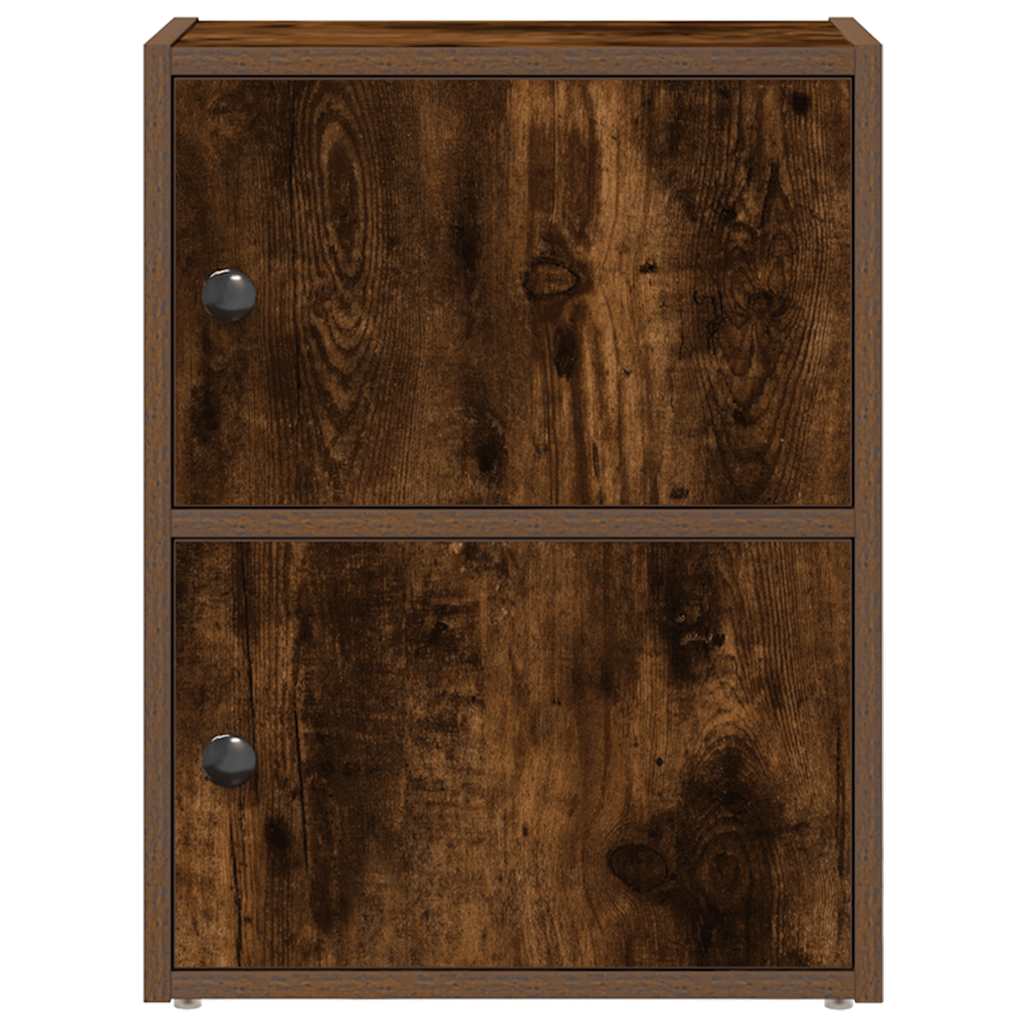 vidaXL Bücherregal Räuchereiche 40x24x52 cm Holzwerkstoff