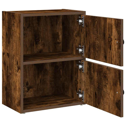 vidaXL Bücherregal Räuchereiche 40x24x52 cm Holzwerkstoff