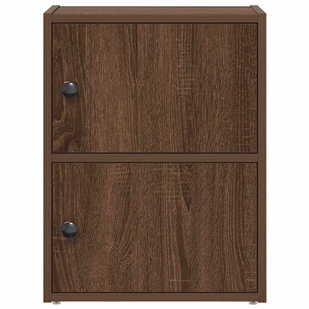 vidaXL Bücherregal Braun Eichen-Optik 40x24x52 cm Holzwerkstoff