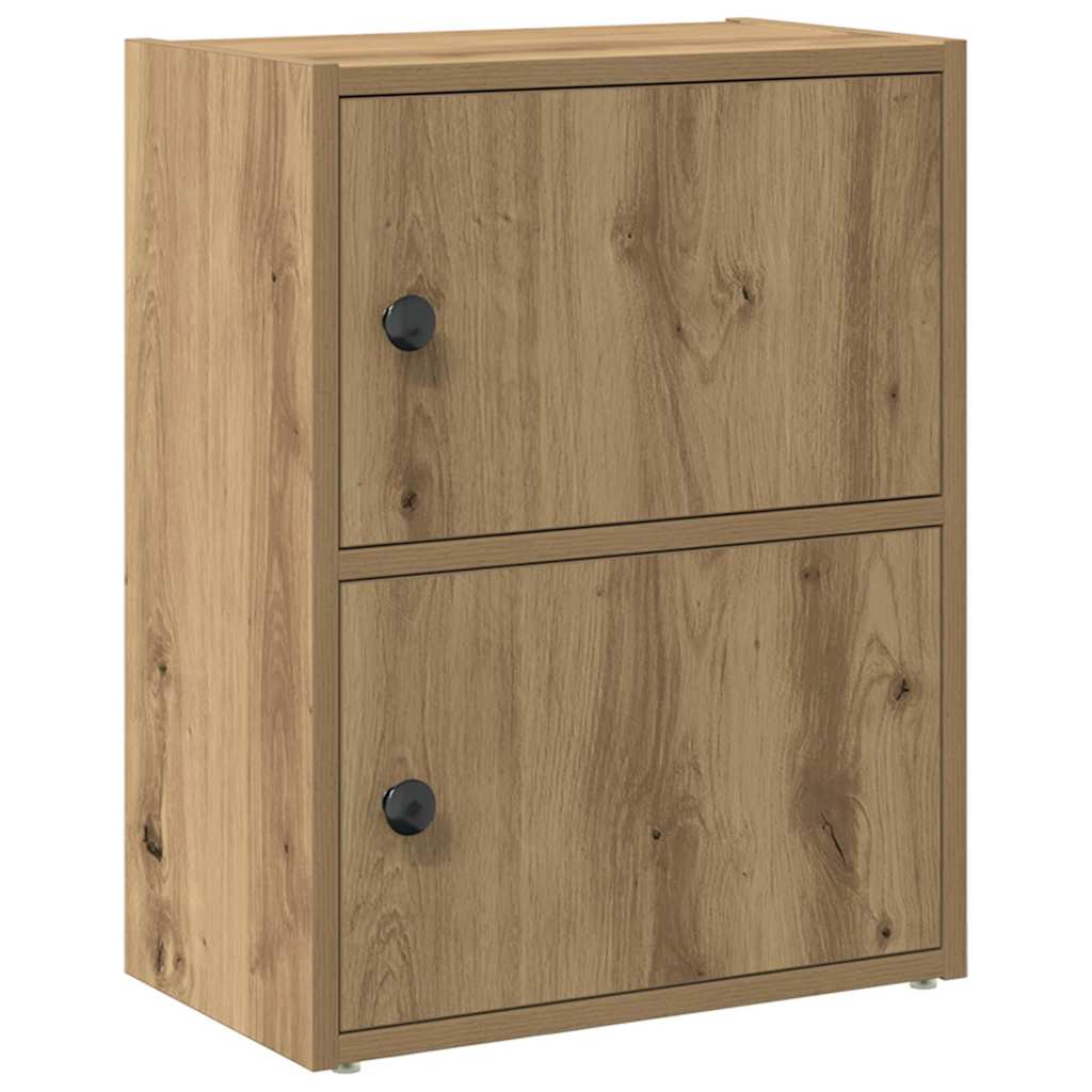 vidaXL Bücherregal Artisan-Eiche 40x24x52 cm Holzwerkstoff