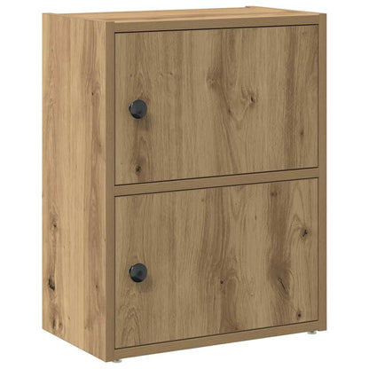 vidaXL Bücherregal Artisan-Eiche 40x24x52 cm Holzwerkstoff